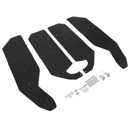 Solid Spare 4PCS Fender Flares Mud Flaps Fit Can-Am Maverick Max 1000 13-18 W/Hardware Kits