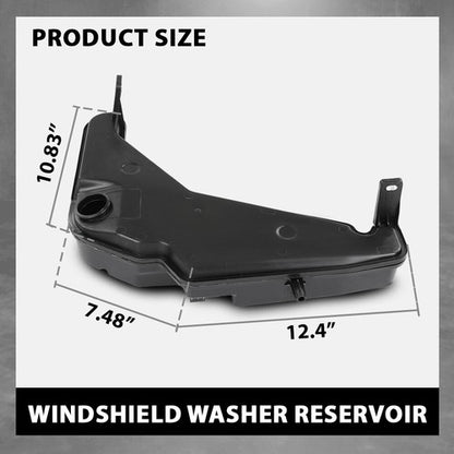 Solid Spare Fit For 2009-2017 Audi Q5 Windshield Washer Bottle Tank Reservoir 8R0-955-453-D