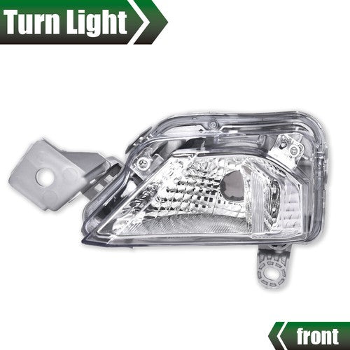 Solid Spare Front Turn Signal Light Bumper Lamp Left Side Fit For 2019-2021 Nissan Altima