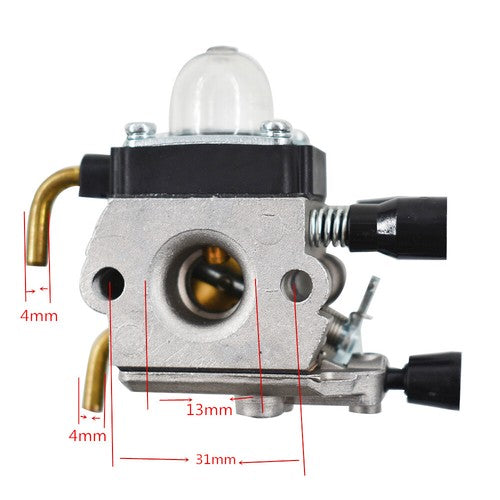 Solid Spare 2PCS Carburetor For STIHL FS85 FS75 FS80 FC75 FC85 HL75 FS55 SP85 C1Q-S186A