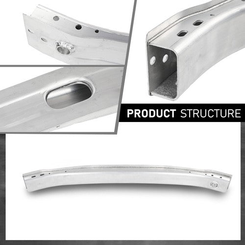 Solid Spare Fit For 17-21 Audi S5 A5 A4 S4 AU1006130 Front Bumper Reinforcement Impact Bar