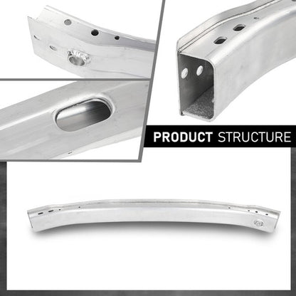 Solid Spare Fit For 17-21 Audi S5 A5 A4 S4 AU1006130 Front Bumper Reinforcement Impact Bar