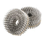 Solid Spare 15 Degree Wire Coil 2 × .09 Ring Shank Stainless Steel Siding Nail 3600Pcs