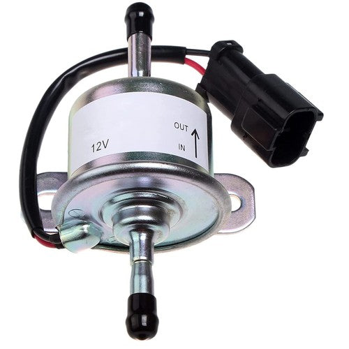 Solid Spare New Electric Fuel Pump For John Deere AM876266 AM876207 & Yanmar Engine