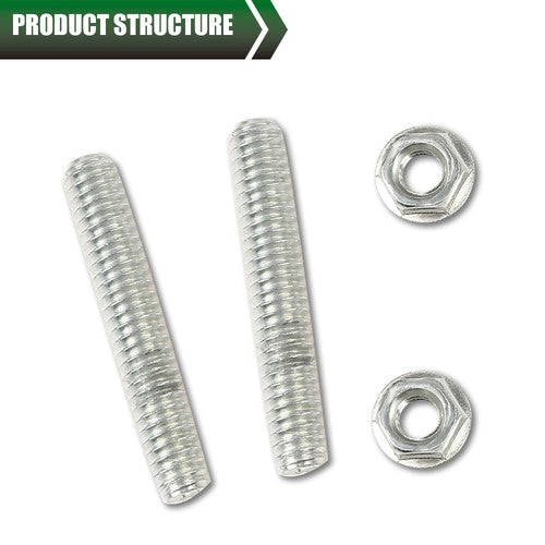 Solid Spare New Fit For 283 327 350 400 Small Block Chevy Valve Cover Studs Stainless Set