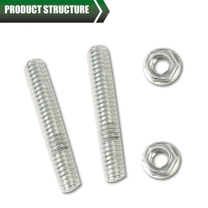 Solid Spare New Fit For 283 327 350 400 Small Block Chevy Valve Cover Studs Stainless Set