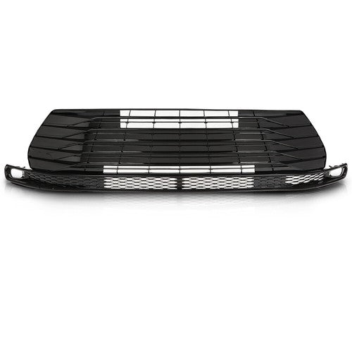 Solid Spare Fit For 2021-2025 Toyota Sienna W/O Sensor Hole Front Bumper Lower Grille Grill