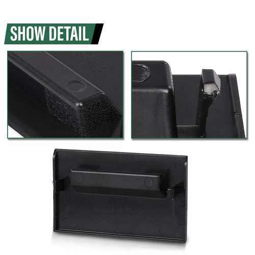 Solid Spare New Fit For Chevy GMC Truck 88-94 Dashboard Fuse Panel Cover Replacement Black