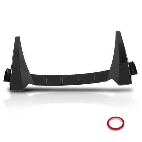 Solid Spare Window Rear Roof Spoiler Fit For Honda Civic 2016-2021 Gloss Black Type-R Style
