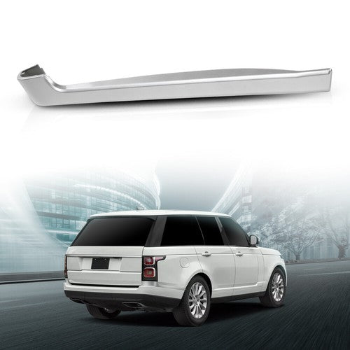 Solid Spare Fit For 13-22 Land Rover Range Rover Rear Bumper Right Side Cladding Trim Silver