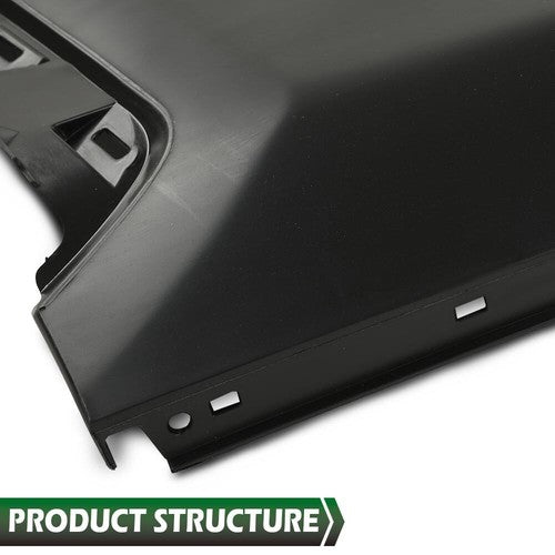Solid Spare Fit For 19-2023 Toyota RAV4 Bumper Face Bar End Extension Rear Driver Left Side