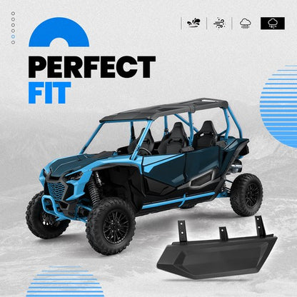 Solid Spare Black Rear Lower Door Panels Insert For Honda Talon 1000X-4 20-24 #08P71-HL7-A20