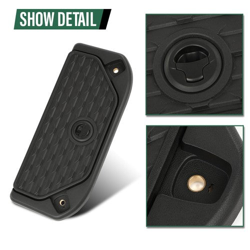 Solid Spare Storage Box Lid Cover Black Fit For 2019-2024 Dodge Ram 1500 5YM17TX7AE