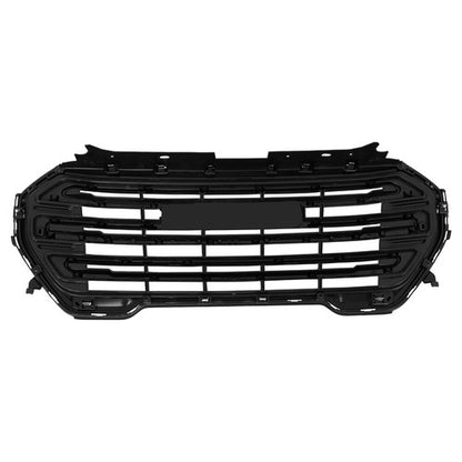 Solid Spare Fit For GMC Terrain SLE/SLT 2022-23 New Front Bumper Grille Gloss Black Plastic