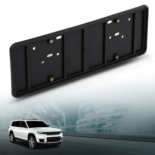 Solid Spare Fit For 2013-2021 Jeep Dodge Chrysler Bumper License Plate Mounting Bracket