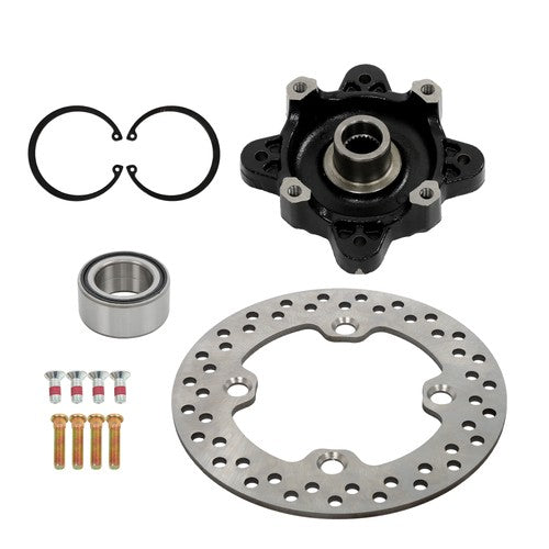 Solid Spare Wheel Hub & Bearing Kit For Polaris 5137659 5137539 5137127 5254999 5251565