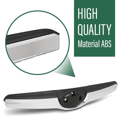 Solid Spare Fit For 14-16 Subaru Forester Front Bumper Upper Grille Trim Grill Black Chrome