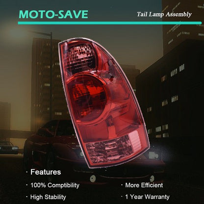 Solid Spare Taillights For Toyota Tacoma 2005-2015 Tail Light Replacement Lamp Single Right