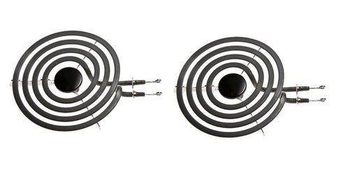 Solid Spare (2) Range Burner 6" for Maytag Magic Chef Jenn-Air Y0400034