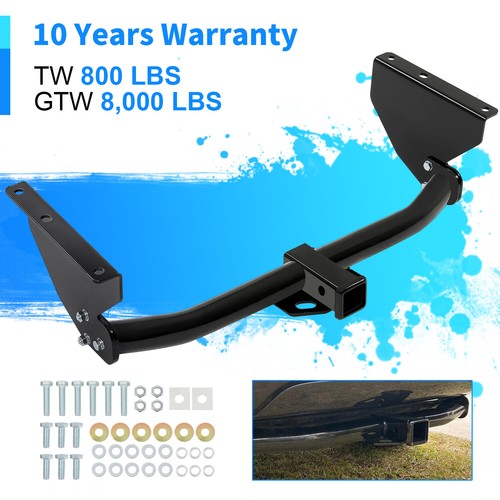 Solid Spare Class 3 Trailer Hitch 2" Receiver For 1999-2004 Jeep Grand Cherokee Rear Towing