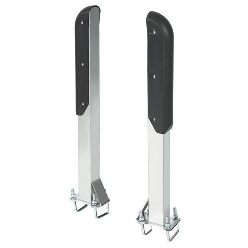 Solid Spare Fits for 2" Trailer Frames Pair of Zinc-Plated Pontoon Boat Trailer Guide On