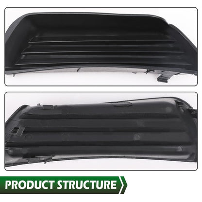 Solid Spare Fit For 2007-2009 Toyota Camry Front Bumper Insert Fog Light Cover Right Side