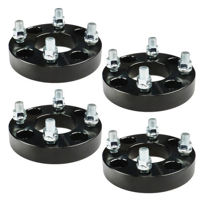 Solid Spare 4× 1" 4x4 Wheel Spacers 62mm Hub Bore 1/2x20 Studs For EZGO Club Car Golf Cart