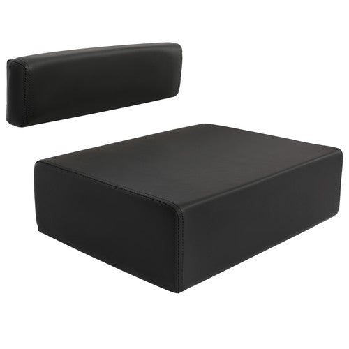 Solid Spare Black Seat Bottom Cushion&Back For John Deere A B D G R 50 70 80 520 620 720 820