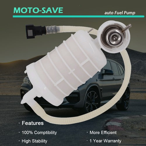 Solid Spare Fuel Filter with Pressure Regulator for 2004-2006 2008 BMW E83 X3 16146766158