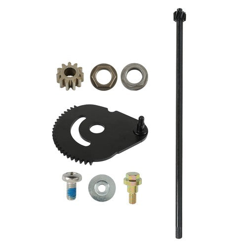 Solid Spare 938-05078 Steering Rod Shaft & 617-04094 Steering Gear For MTD Troy Bilt