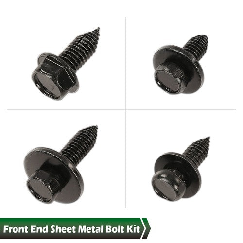Solid Spare Front End Sheet Metal Bolt Kit Fit For 64-1976 GM A Body Chevy Buick Oldsmobile