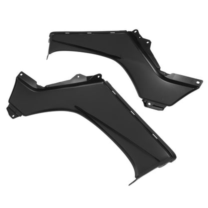 Solid Spare BLACK FOR HONDA RANCHER 350 TRX350 FE FM TE TM 2000-2003 SIDE TANK COVER A PAIR