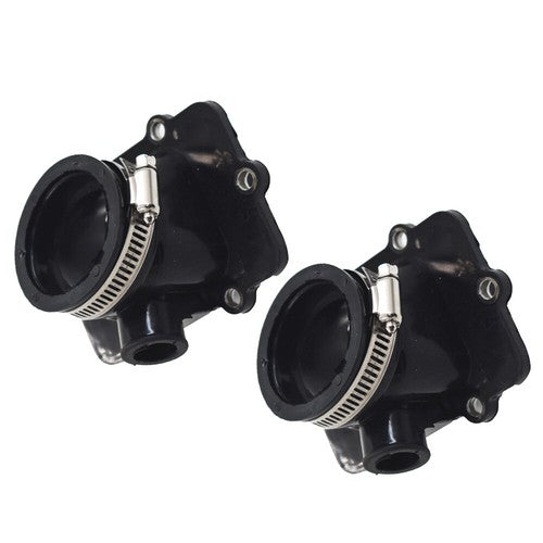 Solid Spare 2X Carb Intake Manifold Boots 420867880 For Ski-Doo Deluxe MXZ 600 420867882