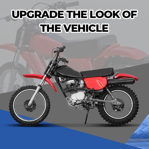 Solid Spare For Honda XR75 / XR80 1977-1982 Plastic Kit Front / Rear Fender & Side Panels