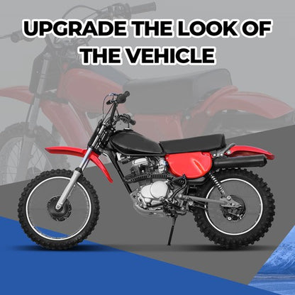 Solid Spare For Honda XR75 / XR80 1977-1982 Plastic Kit Front / Rear Fender & Side Panels