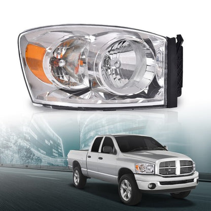 Solid Spare Fit For 07-10 Dodge Ram Truck Front Driving Headlight Lamp Right CH2503180