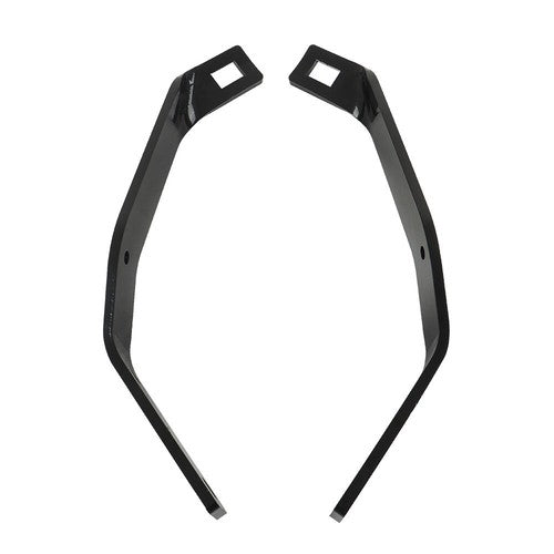 Solid Spare Rear Bumper Brackets Suitable For Ford F-100 F-250 F-350 1964-1979 Pickup Black