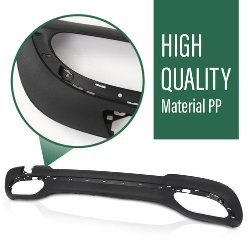 Solid Spare Rear Lower Valance Fit For 2014-2016 Mercedes Benz E-Class with AMG Package