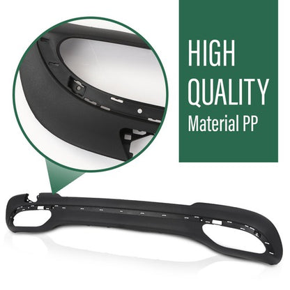 Solid Spare Rear Lower Valance Fit For 2014-2016 Mercedes Benz E-Class with AMG Package