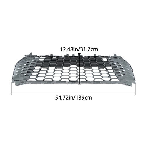 Solid Spare Replacement Front Bumper Lower Grille Dark Gray Fit For Toyota Camry SE XSE 2025