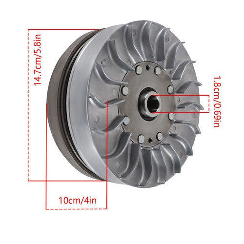 Solid Spare Secondary Clutch CVT Driven for HiSun UTV 250 HS Massimo Bennche Strike Sector