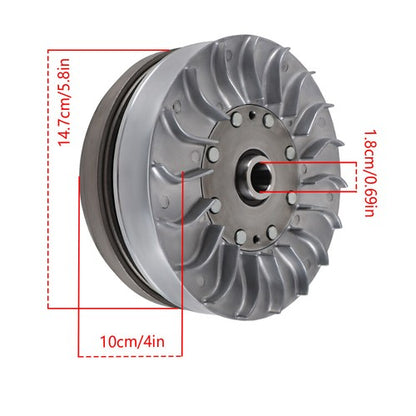 Solid Spare Secondary Clutch CVT Driven for HiSun UTV 250 HS Massimo Bennche Strike Sector