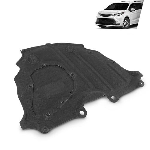 Solid Spare Fit For 2021-2022 Toyota Sienna Rear Engine Splash Shield Under Cover TO1228283