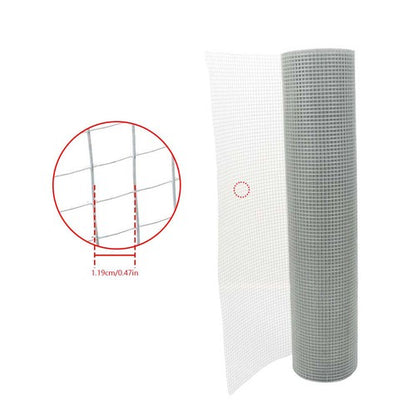 Solid Spare 1/2 inch Welded Wire Mesh Chicken Wire Poultry Fence Hardware Cloth 48" x 100FT