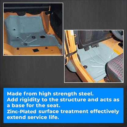 Solid Spare For Jeep Wrangler TJ 2D 1997-2006 New Steel Front Driver Passenger Floor Pans