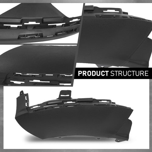 Solid Spare Front Bumper Right Lower Trim Fit For 16-22 Mercedes-Benz GLC X253 A2538858000