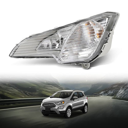 Solid Spare Fit For 2018-2022 Ford EcoSport Front Bumper Fog Light Driving Lamp Left Side