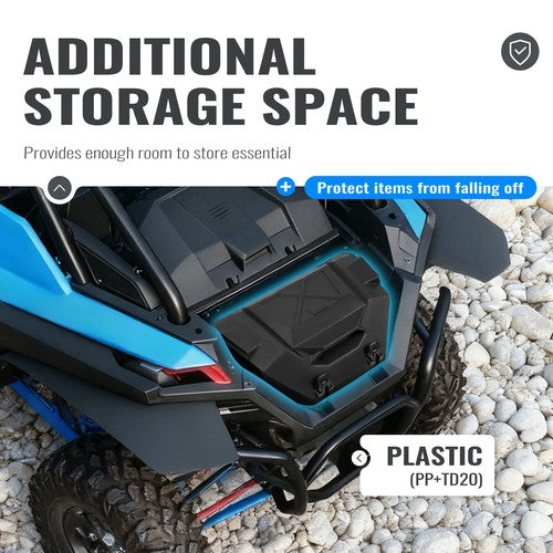 Solid Spare 36QT Rear Cargo Tool Storage Box For Polaris RZR Pro R 4 2022-2025 #2884236