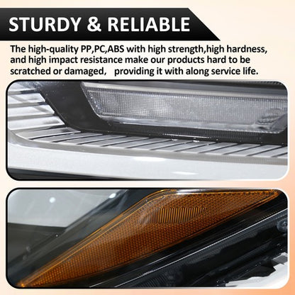 Fit 2022 2023 Toyota RAV4 XLE Halogen Headlight W/ LED DRL Left Driver Side
