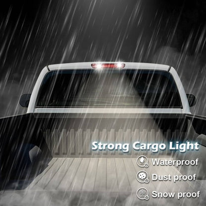 Solid Spare Fit For 2004-2012 Colorado Canyon Red/Chrome LED 3rd Brake Light Cargo Lamp